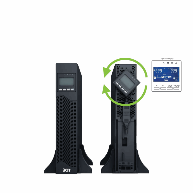 UPS BCN MP RT III | True On-Line UPS 1-3kVA | Rack/Tower Convertible