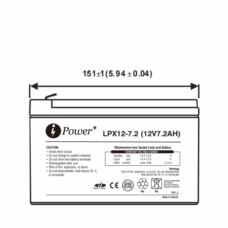 iPower LPX12-7.2 - Image 2