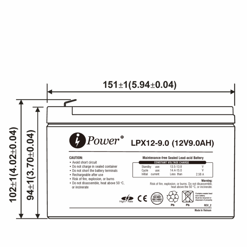 iPower LPX12-9.0 - Image 2