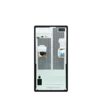 Cleanline T-Series PF1.0 True On-Line UPS Tower รุ่น T-6000 และ T-10K ด้านหลัง พร้อมพอร์ต USB RS-232 และ Maintenance Bypass Switch