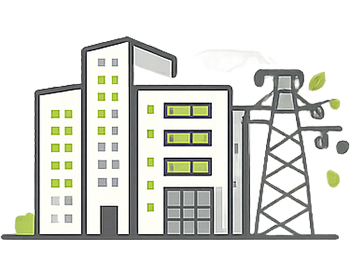 True On-Line UPS 3 Phase สำหรับอาคารและระบบไฟฟ้าหลัก Cleanline UPS