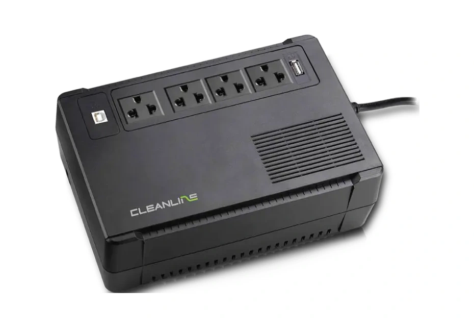 ภาพด้านหน้าเครื่องสำรองไฟ CLEANLINE Evolution-1000